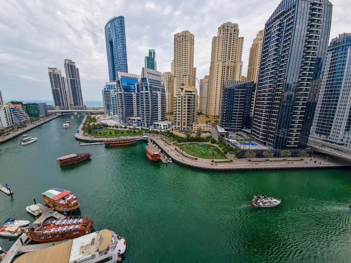 Dubai Marina Amazing View Sea View Lejlighed Eksteriør billede